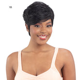 Mayde Beauty Human Hair Blend Mocha Wig - MARBLE